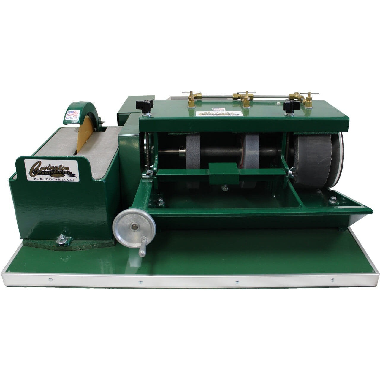 Covington Engineering Covington Engineering 6 Inch Silicon Carbide Combination Unit  - Lapidary Mart